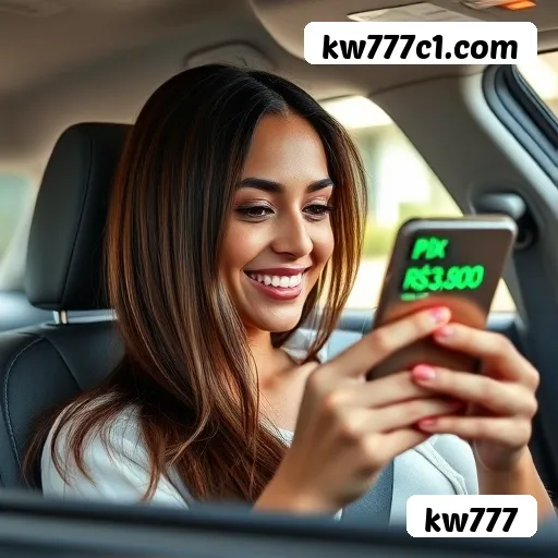 Aplicativo móvel kw777 para iOS e Android